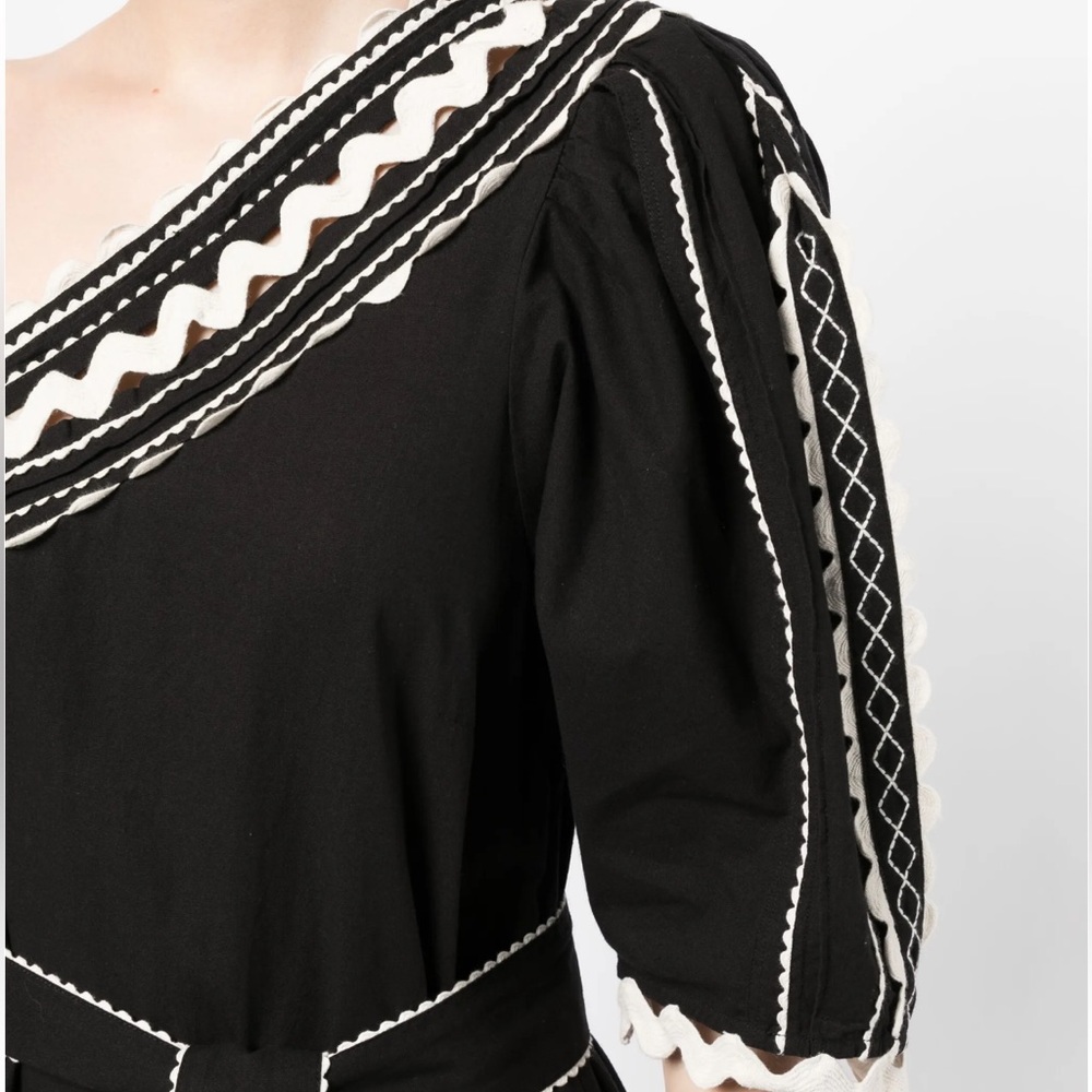 Sea New York
Ryleigh one-shoulder ric rac midi dress - Picture 5 of 5